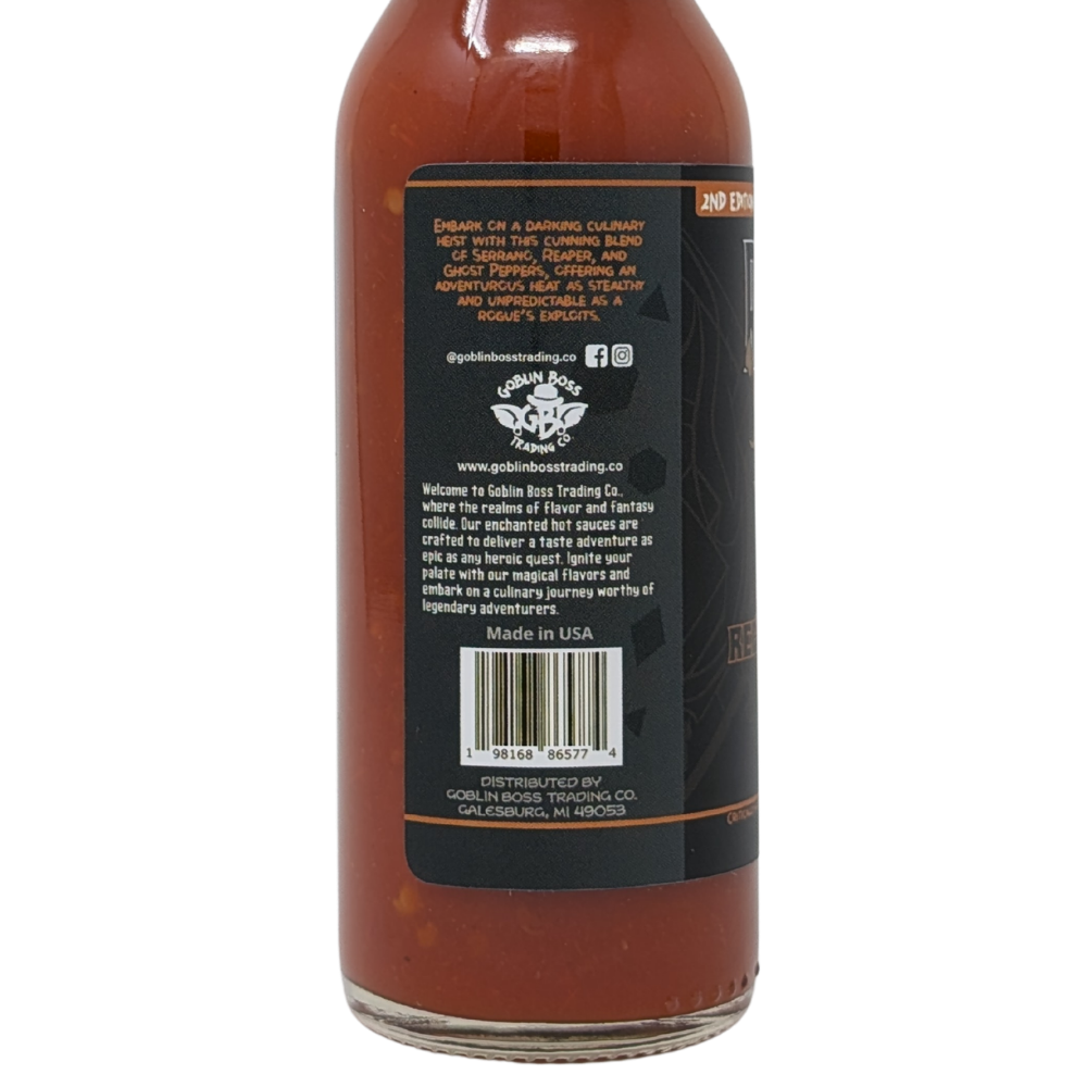 Goblin Boss Rogue’s Reckless Gambit Hot Sauce