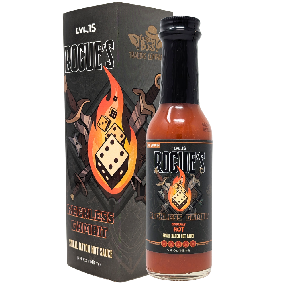 Goblin Boss Rogue’s Reckless Gambit Hot Sauce